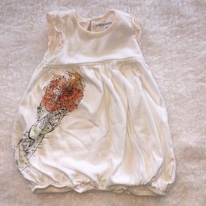 0-3 Months Burt’s Bees Baby Girl Romper